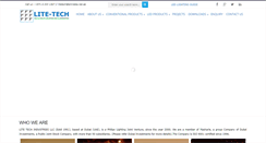 Desktop Screenshot of litetechind.com