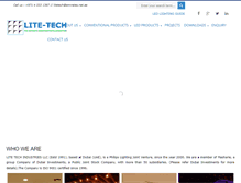 Tablet Screenshot of litetechind.com